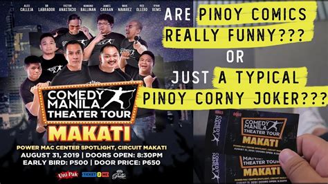 alex calleja comedy manila issue|Comedy Manila : r/KoolPals .